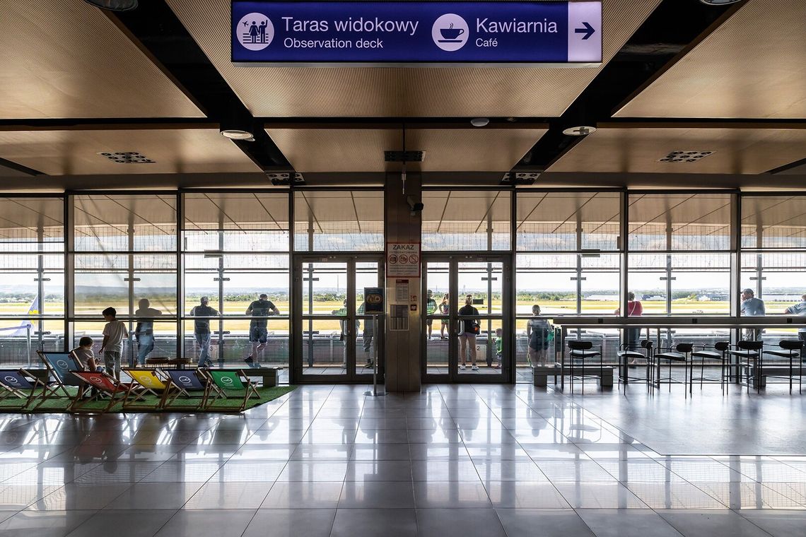 Otwarto taras widokowy na rzeszowskim lotnisku. Ale to nie wszystko...