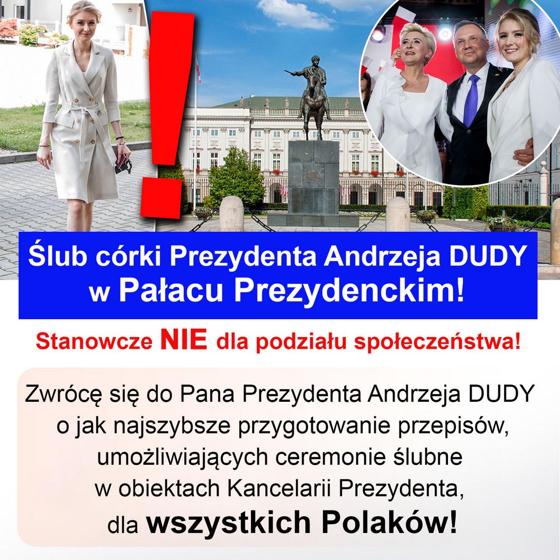 Pałac Prezydencki dla wszystkich? Poseł Dziedzic apeluje o równość dostępu do prezydenckich przestrzeni