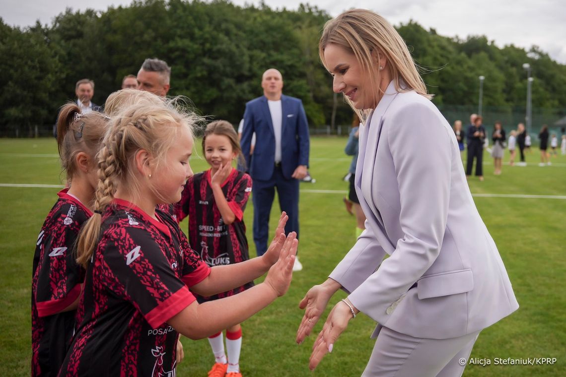 Pierwsza Dama Marta Nawrocka odwiedziła Tarnobrzeg. Zobacz zdjęcia!