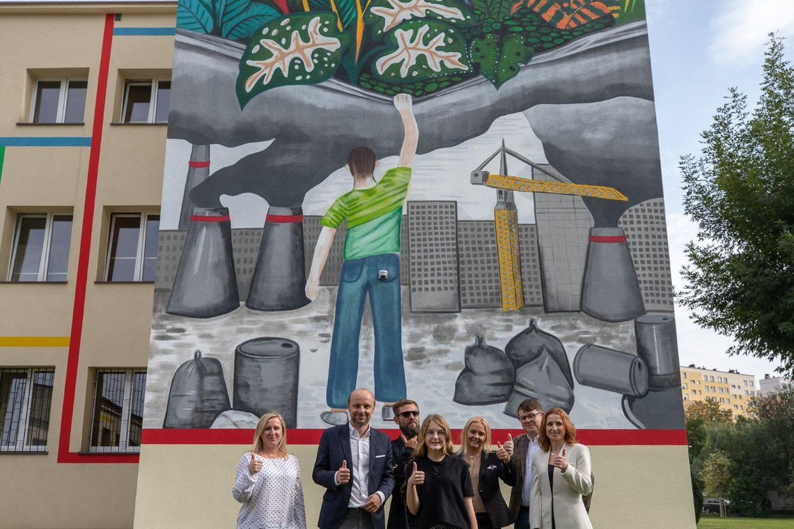 Pierwszy w Rzeszowie eko-mural jest gotowy