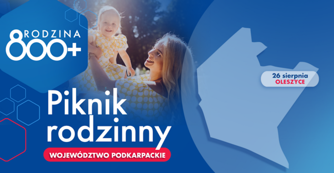 Piknik Rodzina 800+ w Oleszycach