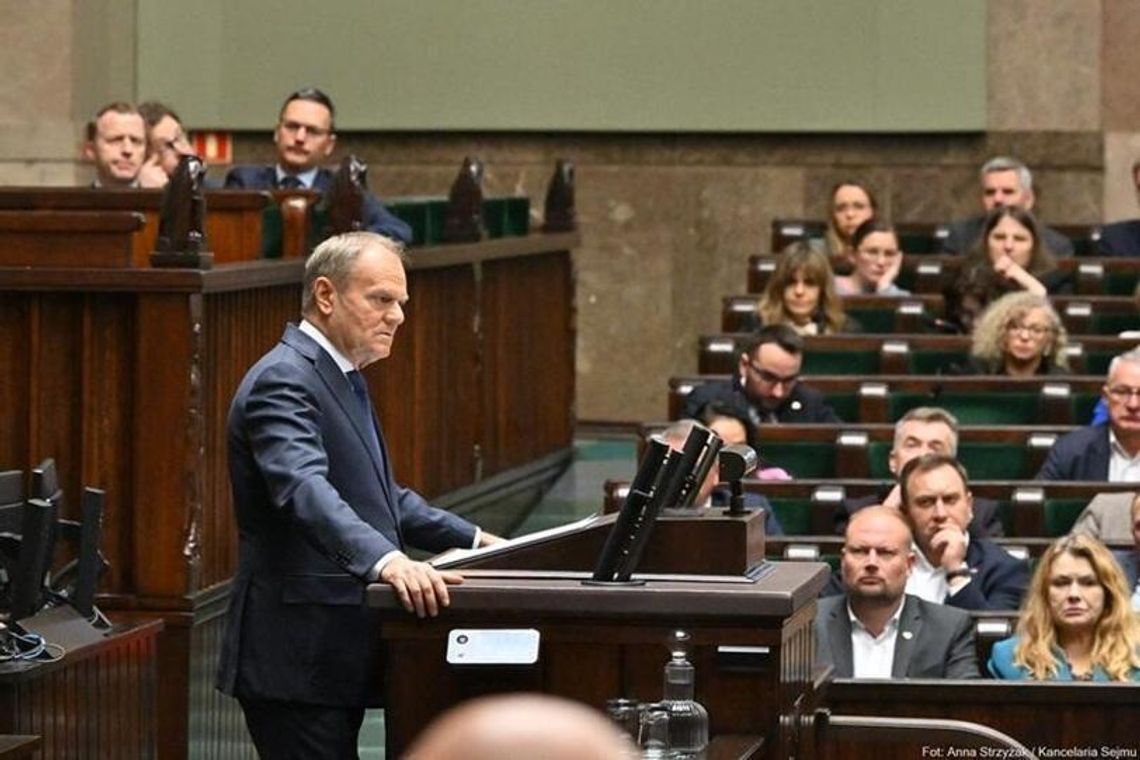 Pilne wystąpienie premiera Tuska w Sejmie. Nakreślił możliwe scenariusze na najbliższe miesiące Pilne wystąpienie premiera Tuska w Sejmie. Nakreślił możliwe scenariusze na najbliższe miesiące