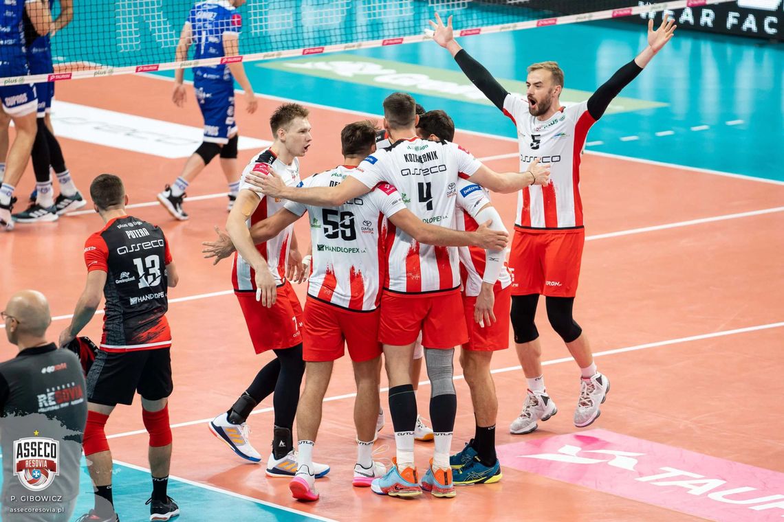 PlusLiga: Asseco Resovia umacnia się na pozycji lidera