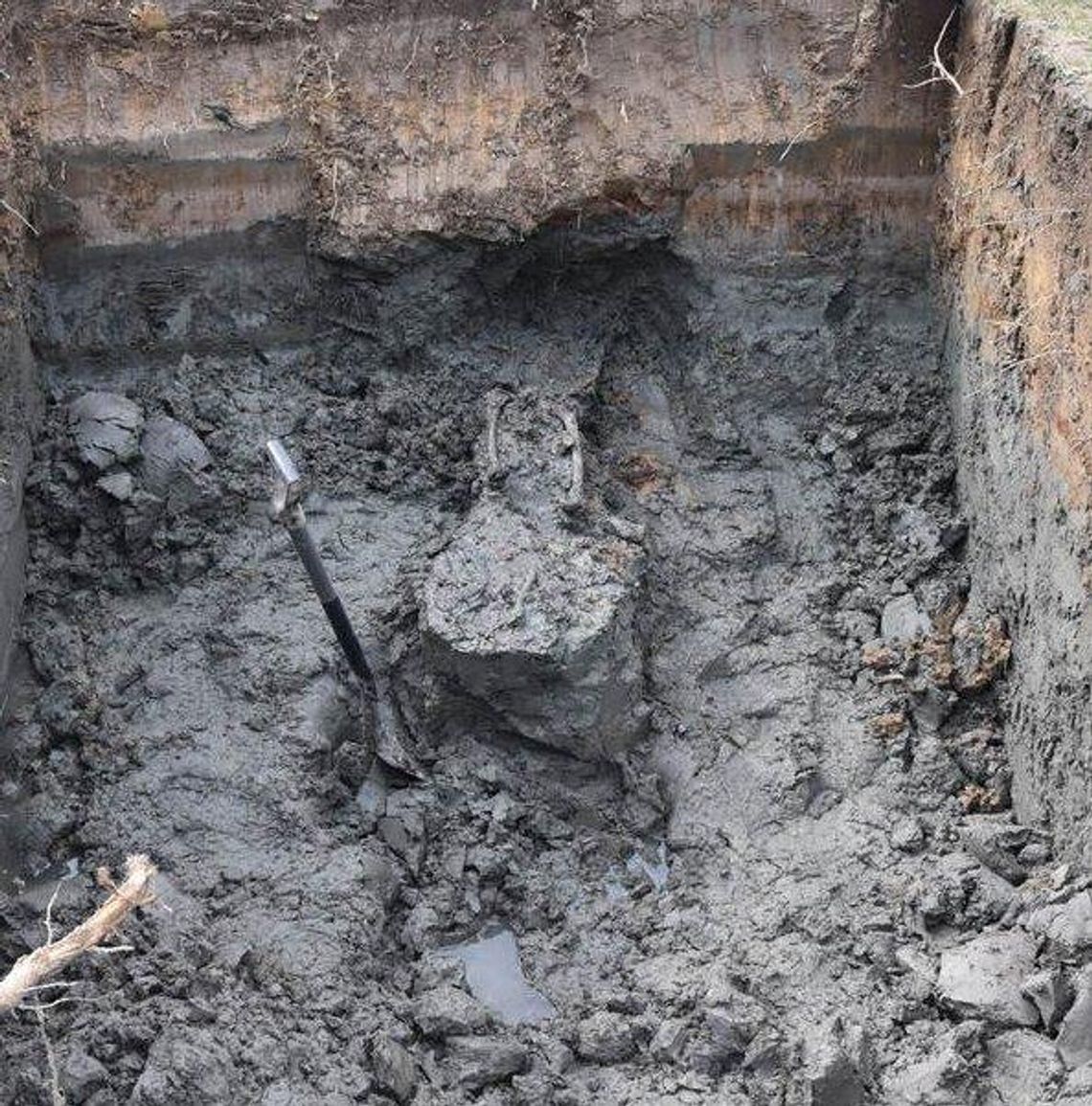 Podczas prac kanalizacyjnych znaleziono ludzie szczątki