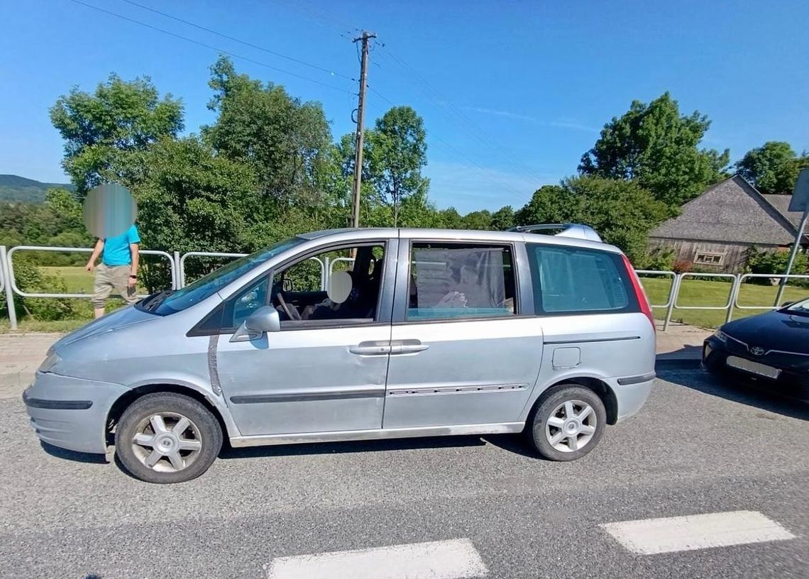 Podkarpackie. Pijany kierowca wiózł dwójkę małych dzieci!