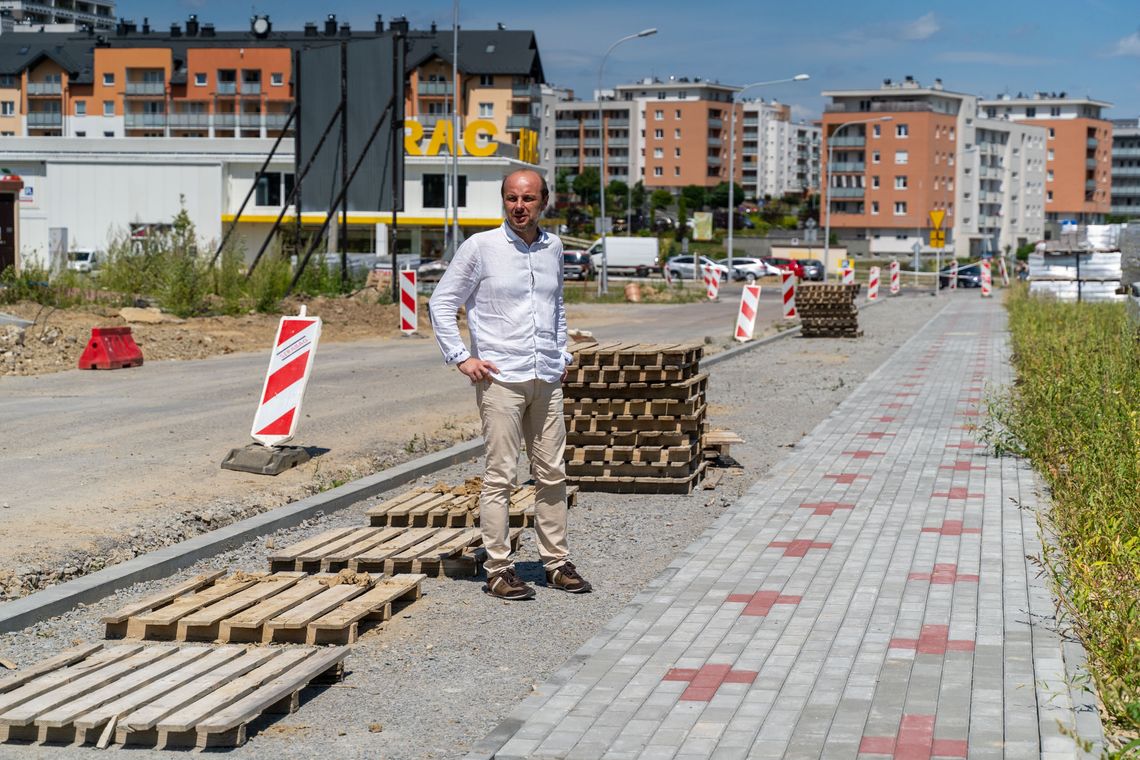 Połączenie Błogosławionej Karoliny z Dynowską i Czudecką na ukończeniu. To część kontraktu prezydenta Fijołka z mieszkańcami