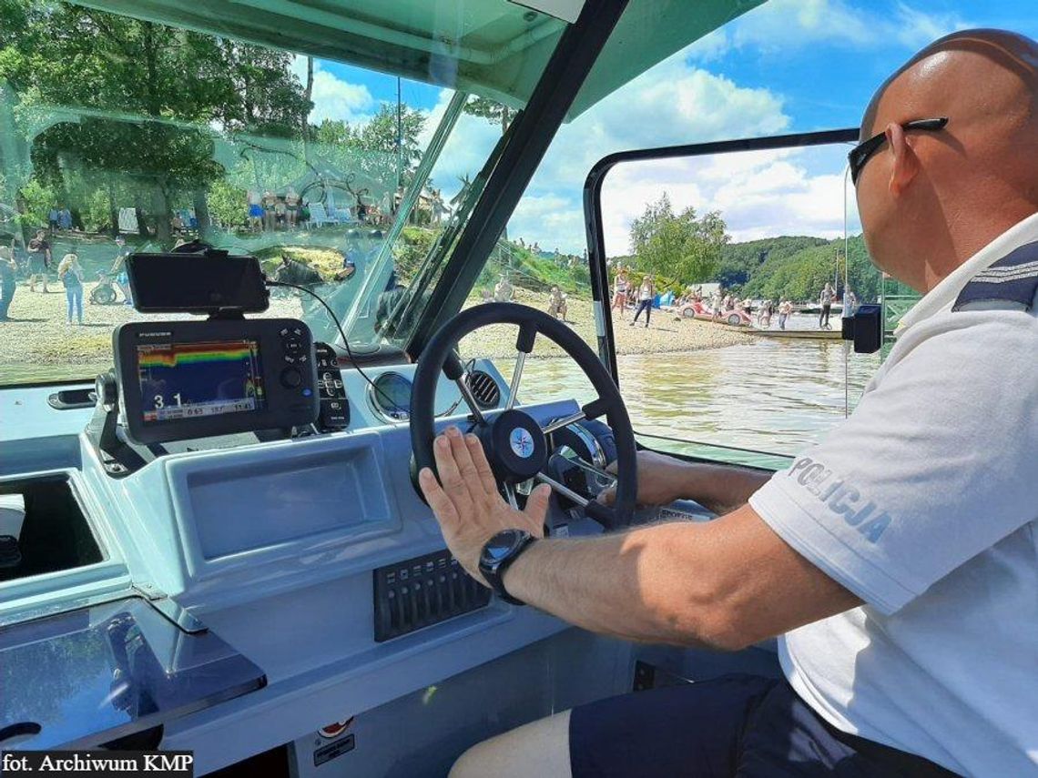 Policja apeluje o ostrożność nad wodą