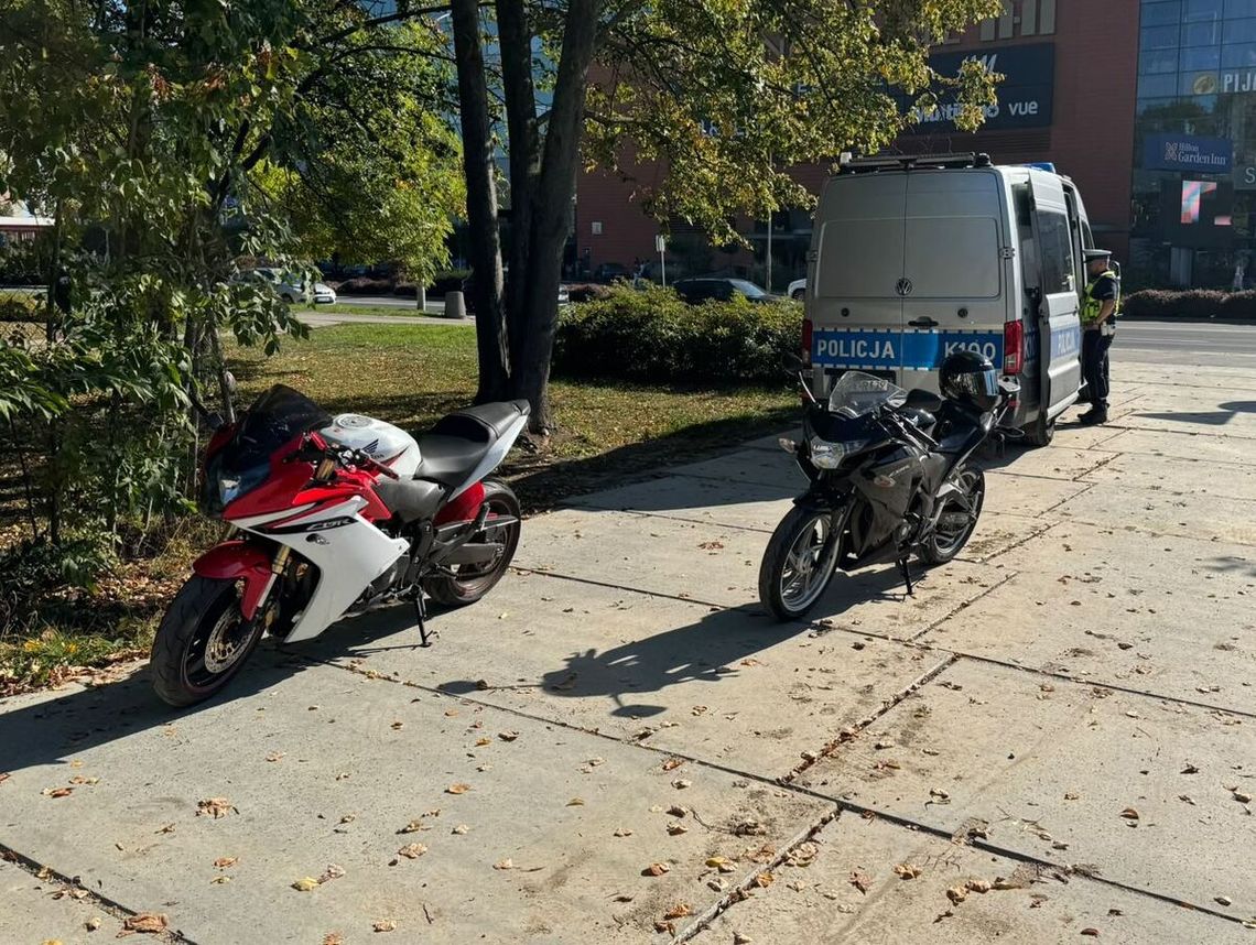 Policja kontrolowała motocyklistów i głośne samochody. 9 zatrzymanych dowodów rejestracyjnych Policja kontrolowała motocyklistów i głośne samochody. 9 zatrzymanych dowodów rejestracyjnych
