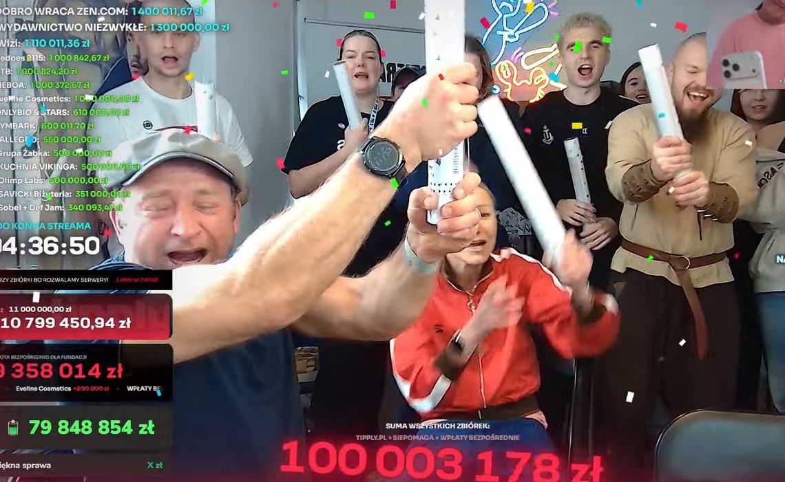 Ponad 100 milionów złotych dla dzieci. Internetowa akcja, która przeszła do historii