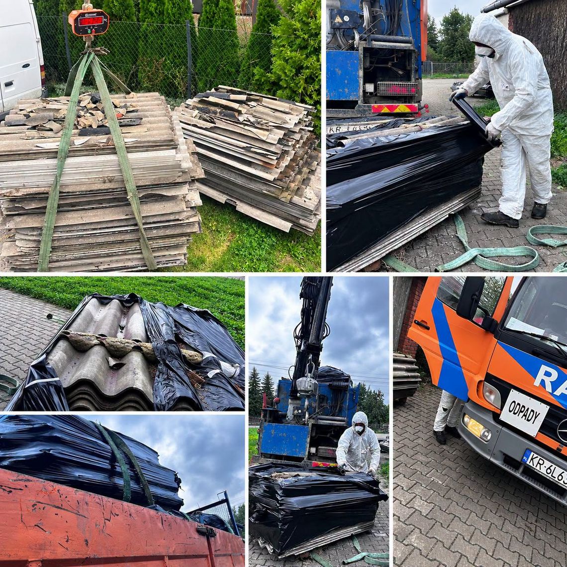 Ponad 100 ton azbestu zniknęło z gminy Świlcza. Eternit usunięto z 48 posesji Ponad 100 ton azbestu zniknęło z gminy Świlcza. Eternit usunięto z 48 posesji