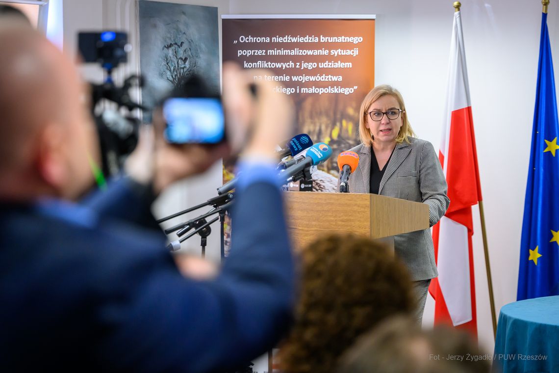 Ponad 16 mln zł na bezpieczeństwo mieszkańców i ochronę niedźwiedzia brunatnego