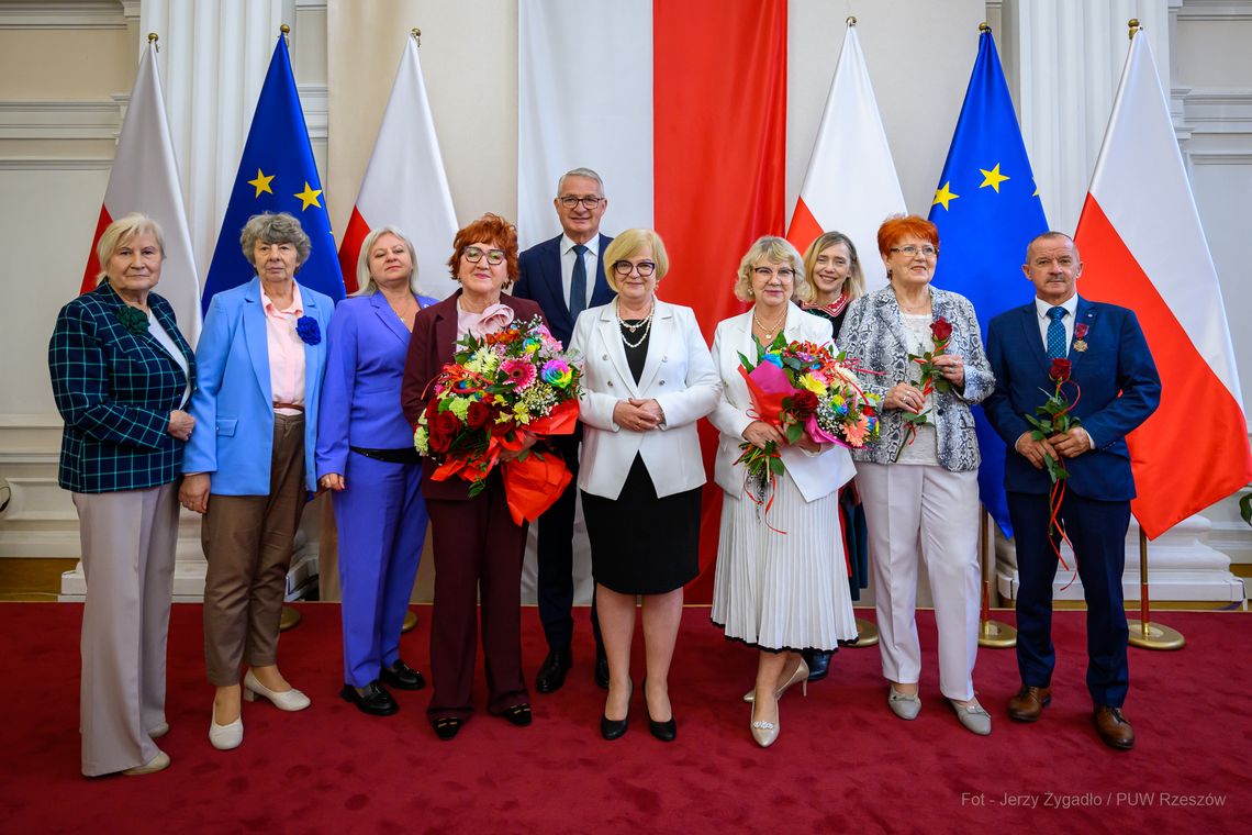 Ponad 50 mieszkańców Podkarpacia z państwowymi odznaczeniami [ZDJĘCIA]
