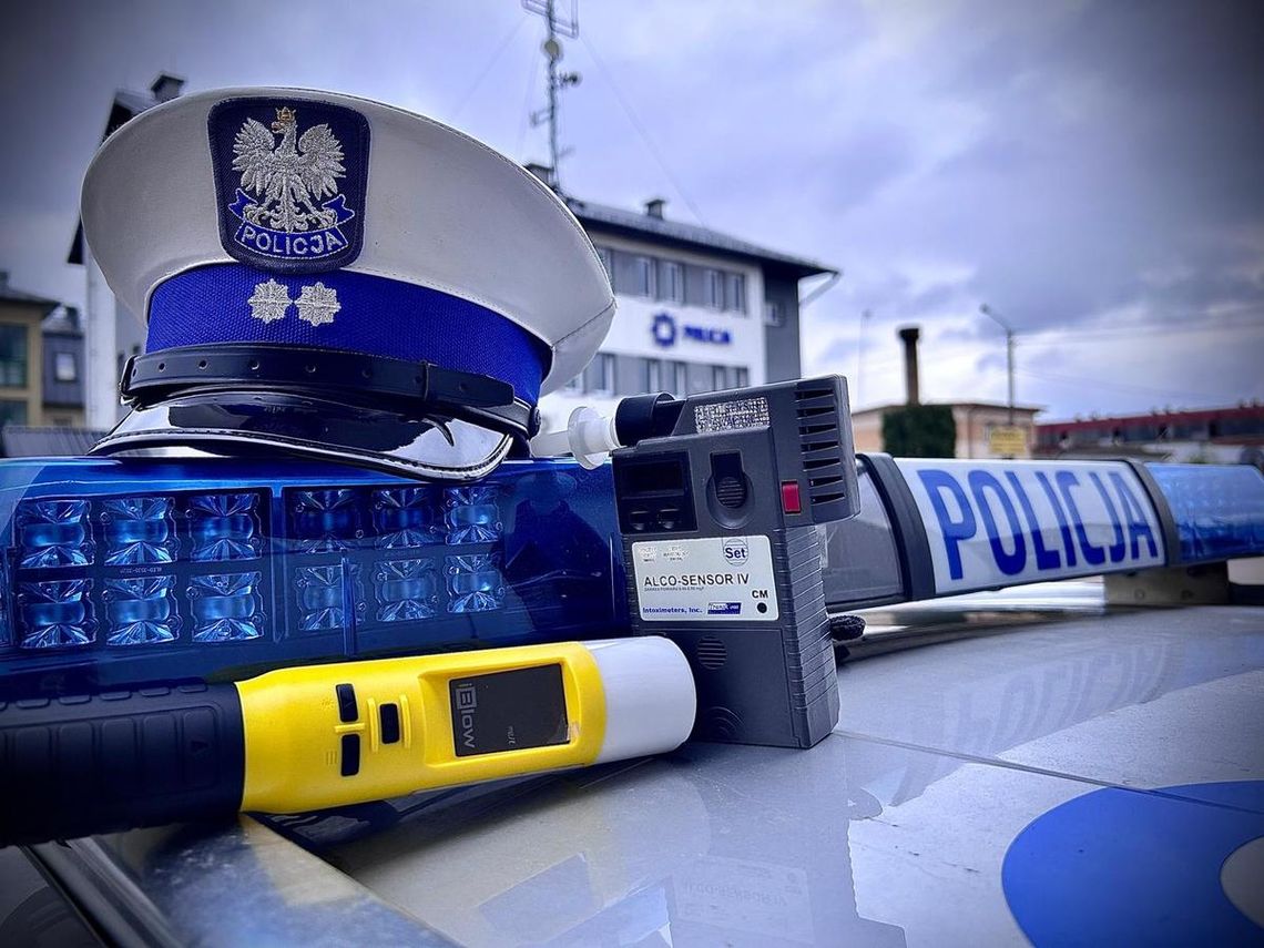 Ponad promil alkoholu u kierowcy. Policjanci przerwali niebezpieczną jazdę
