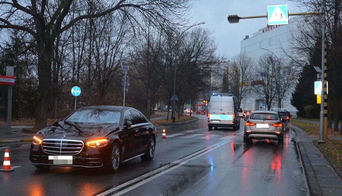 Poranne potrącenie pieszego na ul. Podwisłocze