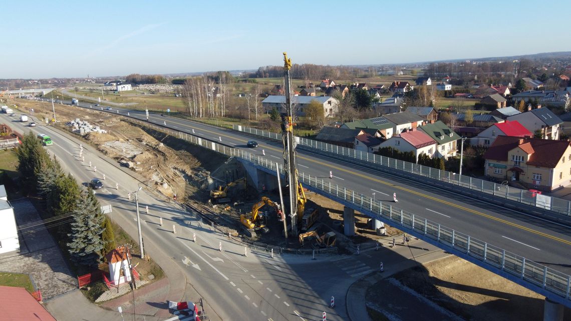 Postęp prac na rozbudowie S19 Sokołów Małopolski Północ - Jasionka