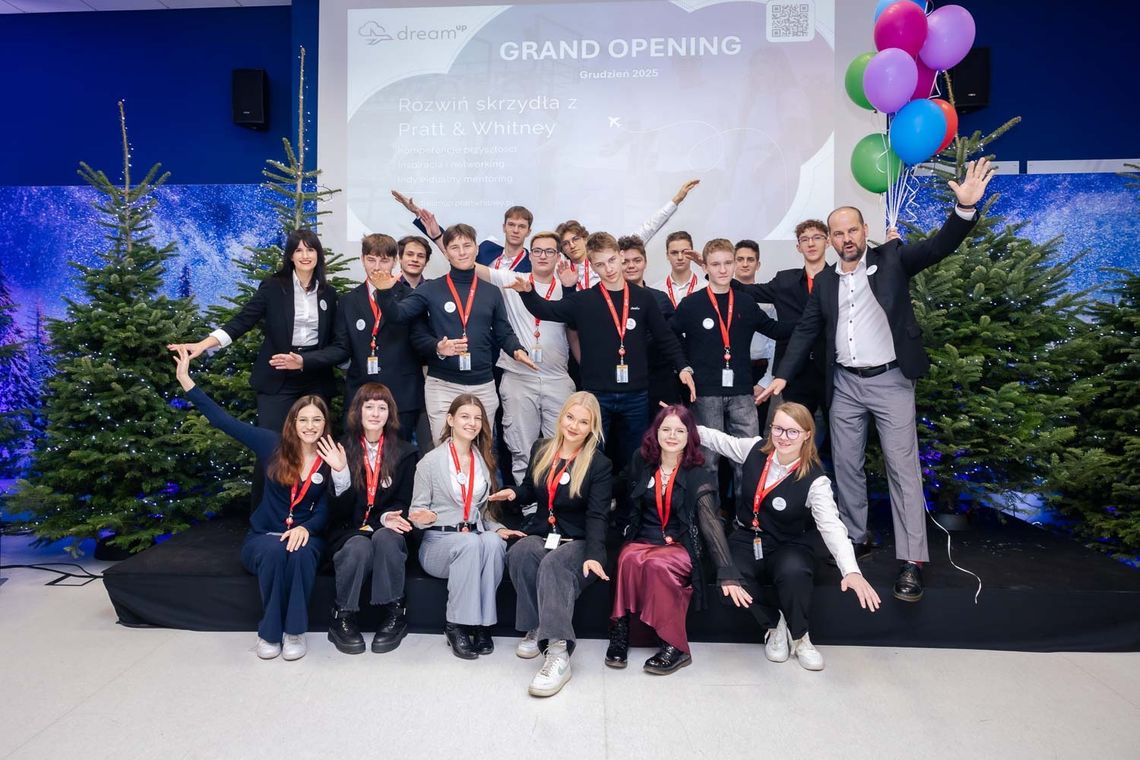 Pratt & Whitney zainaugurowało DreamUp - młodzi z Podkarpacia „rozwijają skrzydła” w kolejnej edycji