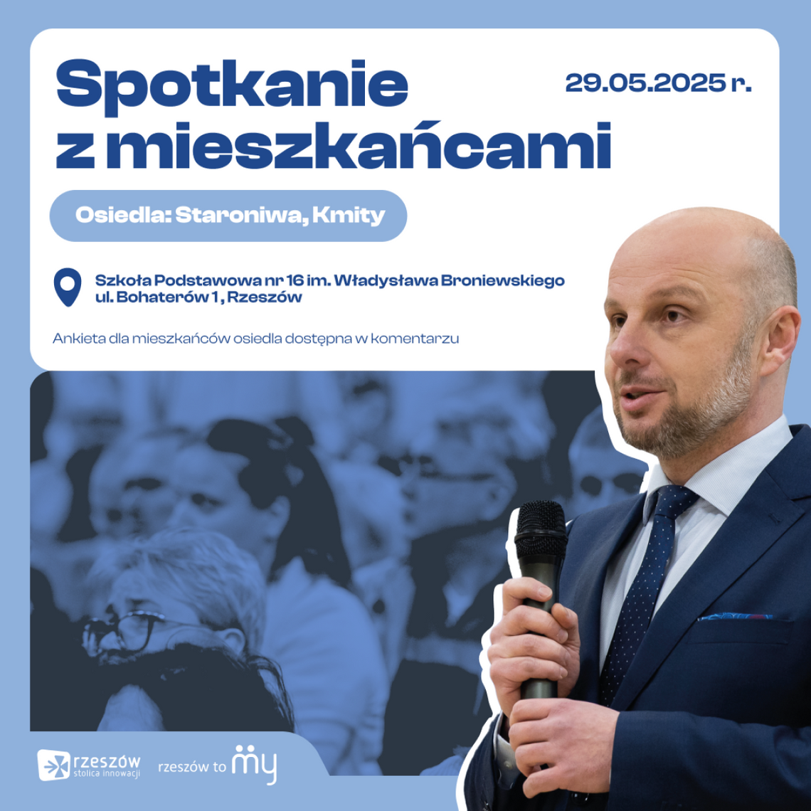 Prezydent Fijołek spotka się z mieszkańcami Kmity i Staroniwy