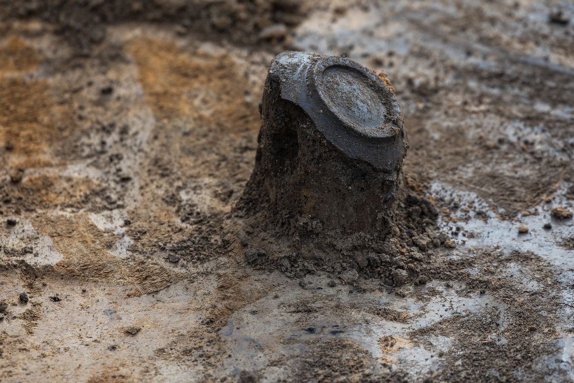 Przedmioty z epoki żelaza znalezione w Rzeszowie. Podczas budowy Wisłokostrady