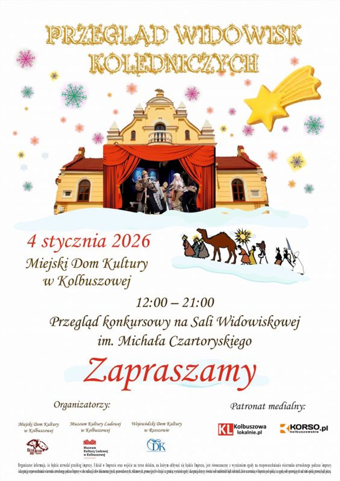 Przegląd Widowisk Kolędniczych w Kolbuszowej – zgłoszenia Przegląd Widowisk Kolędniczych w Kolbuszowej – zgłoszenia