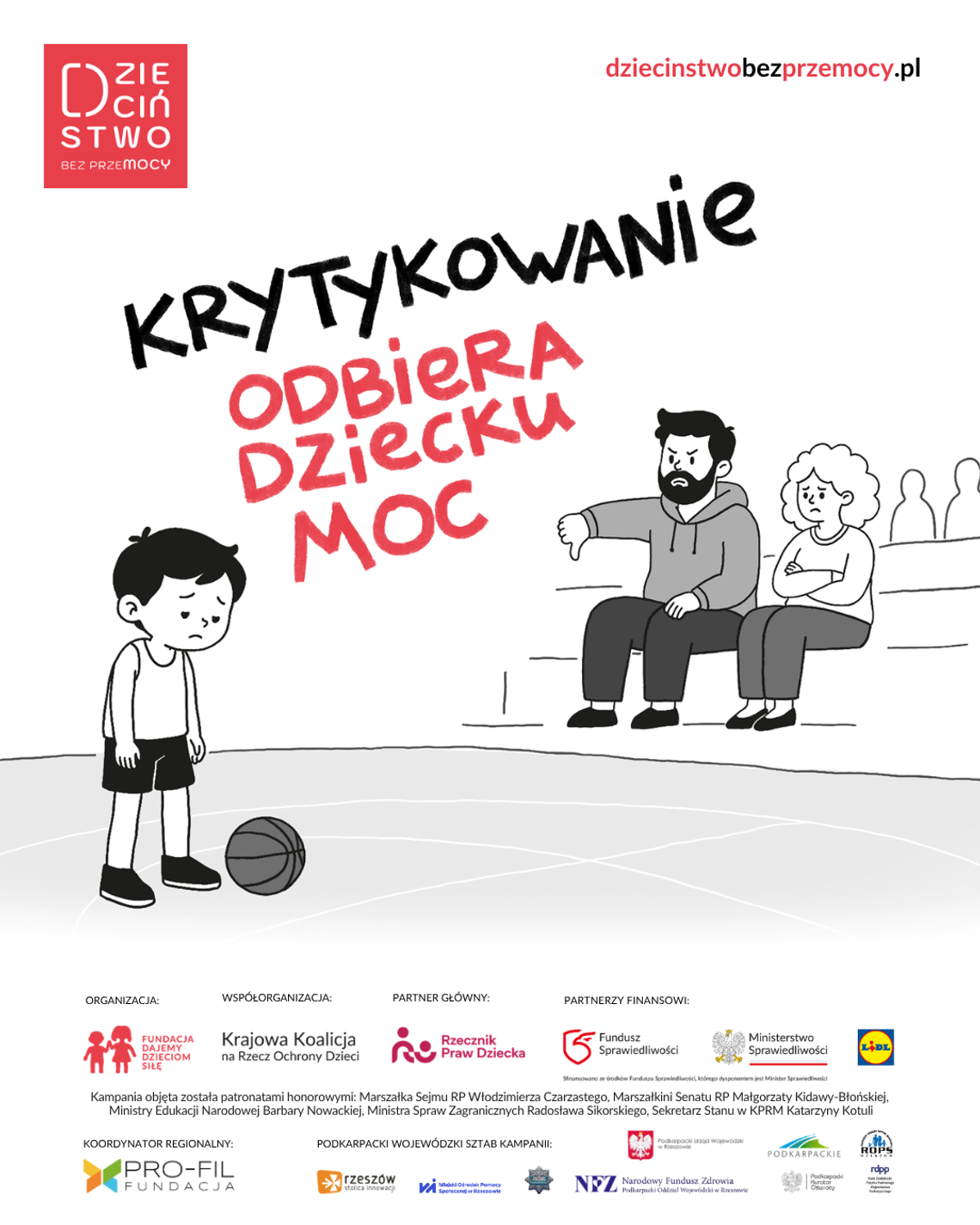 „Przemoc odbiera dzieciom moc”. Podkarpackie po raz trzeci włącza się w kampanię „Dzieciństwo bez Przemocy” „Przemoc odbiera dzieciom moc”. Podkarpackie po raz trzeci włącza się w kampanię „Dzieciństwo bez Przemocy”