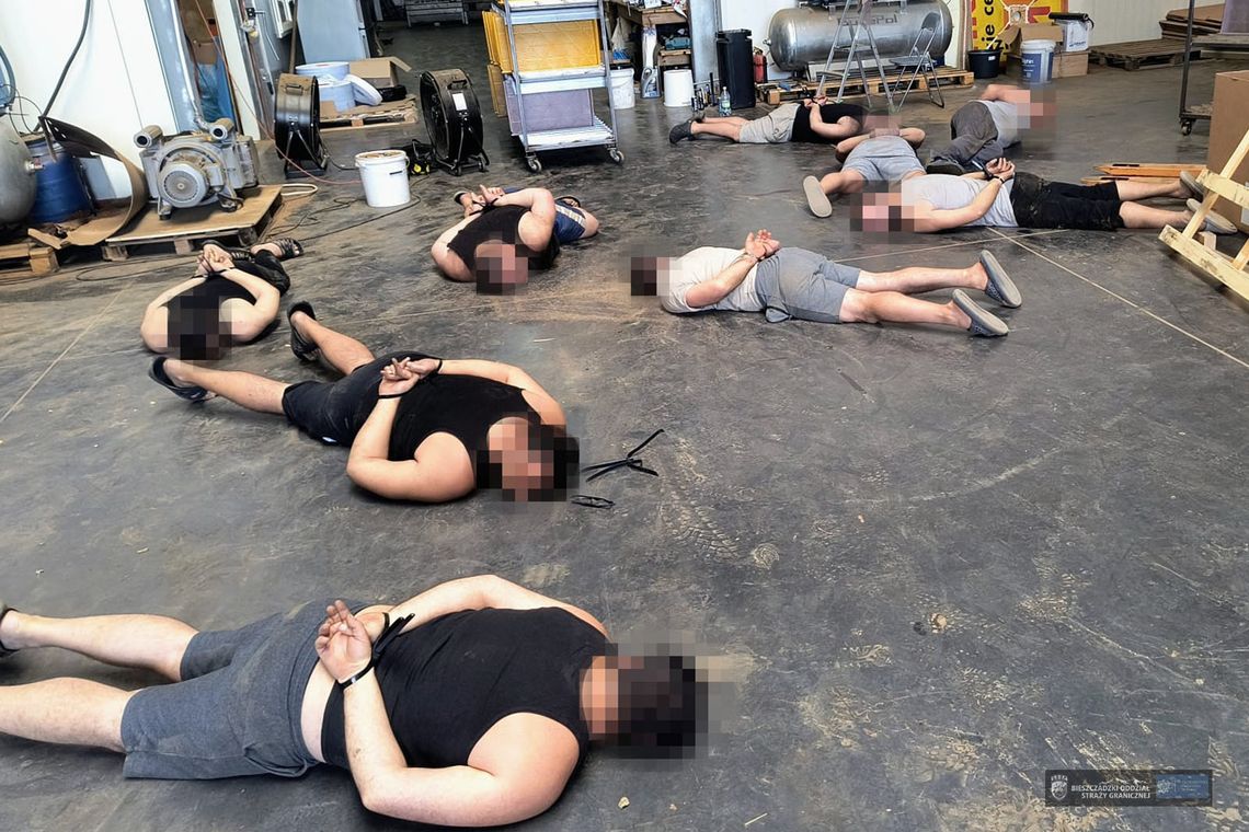 Przestępcy na łopatkach. Spektakularna akcja Straży Granicznej i CBŚP Przestępcy na łopatkach. Spektakularna akcja Straży Granicznej i CBŚP