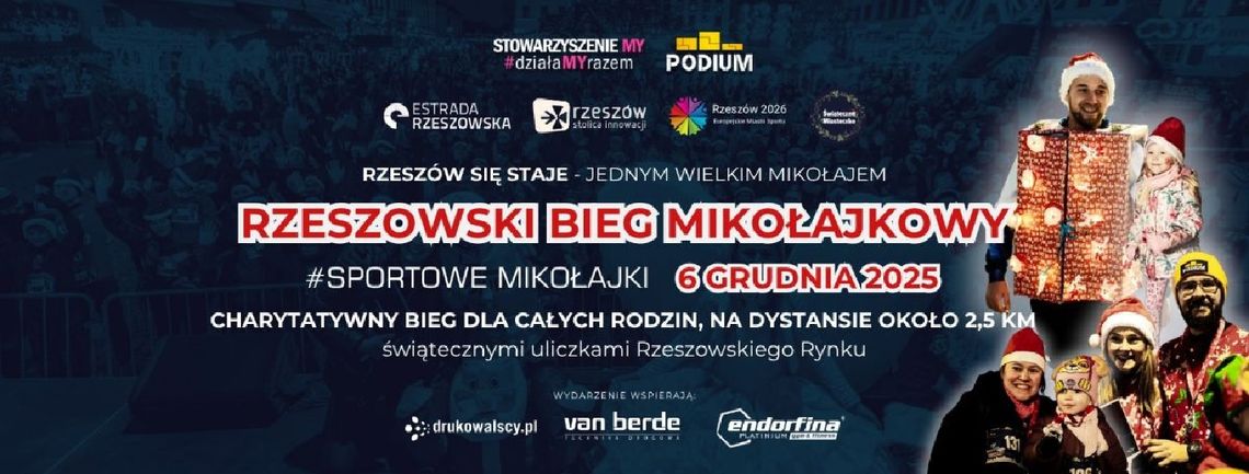 Radosny tłum Mikołajów znów na ulicach Rzeszowa