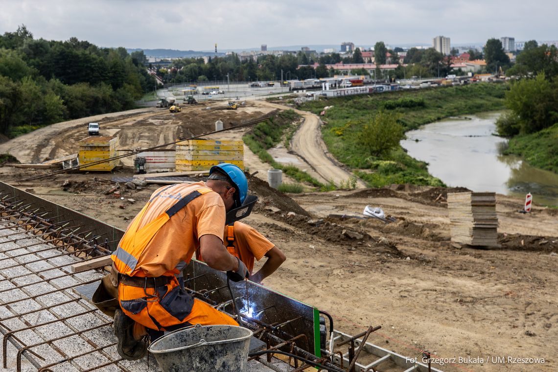 Raport z budowy Wisłokostrady w Rzeszowie [FOTO]