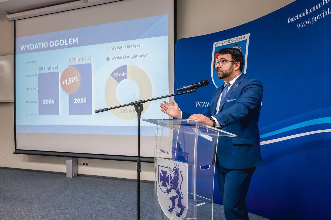 Rekordowy budżet i stabilny rozwój. Zarząd Powiatu Rzeszowskiego z absolutorium za 2025 rok Rekordowy budżet i stabilny rozwój. Zarząd Powiatu Rzeszowskiego z absolutorium za 2025 rok