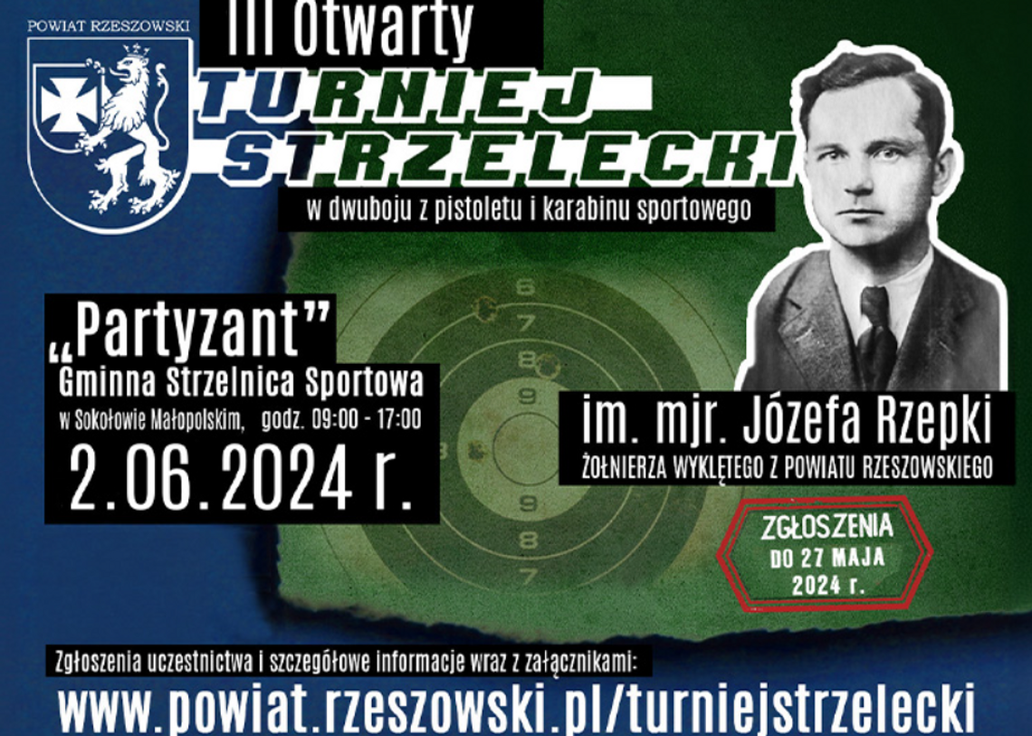 Ruszają zapisy na III Otwarty Turniej Strzelecki im. Majora Józefa Rzepki