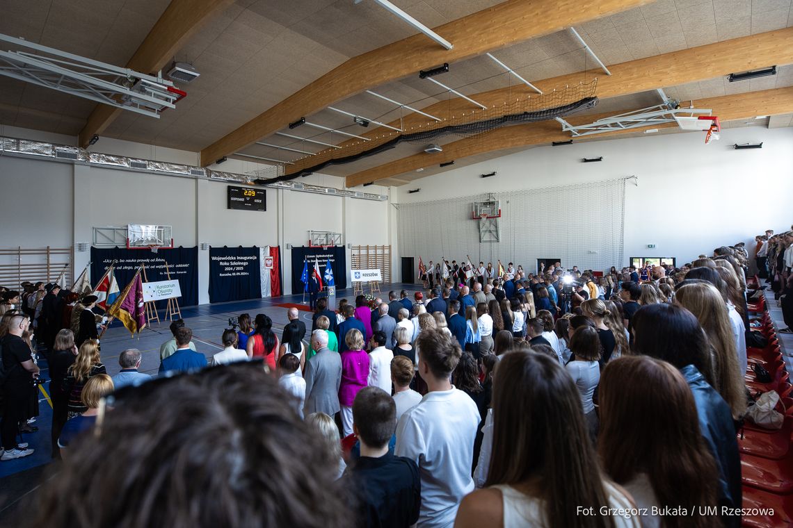 Rzeszów. Nowa hala sportowa na inaugurację roku szkolnego