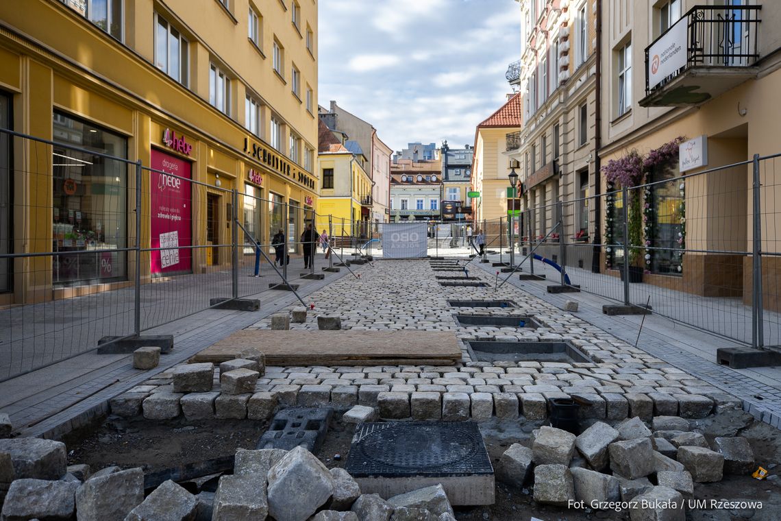 Rzeszów. Przebudowa ul. Grunwaldzkiej zakończy się szybciej [FOTO]