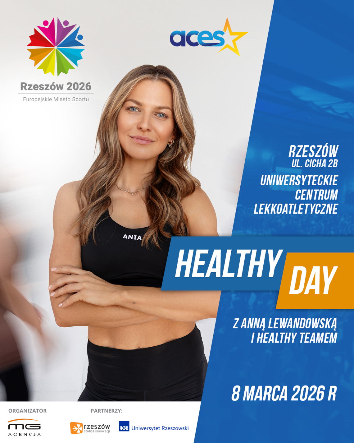 „Rzeszów w formie. Healthy Day z Anną Lewandowską” już 8 marca
