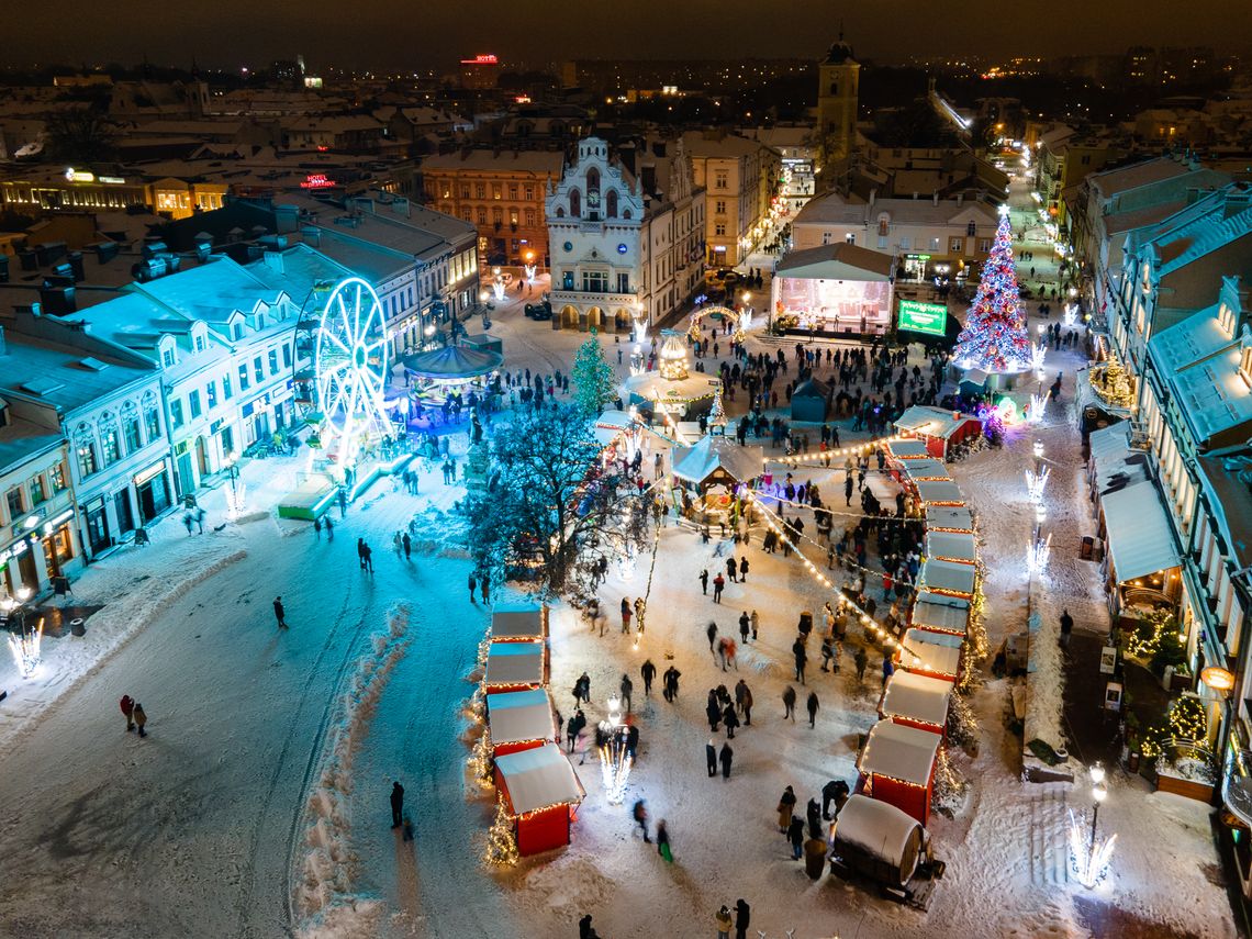 Rzeszów w te święta, będzie udekorowany skromniej niż zwykle