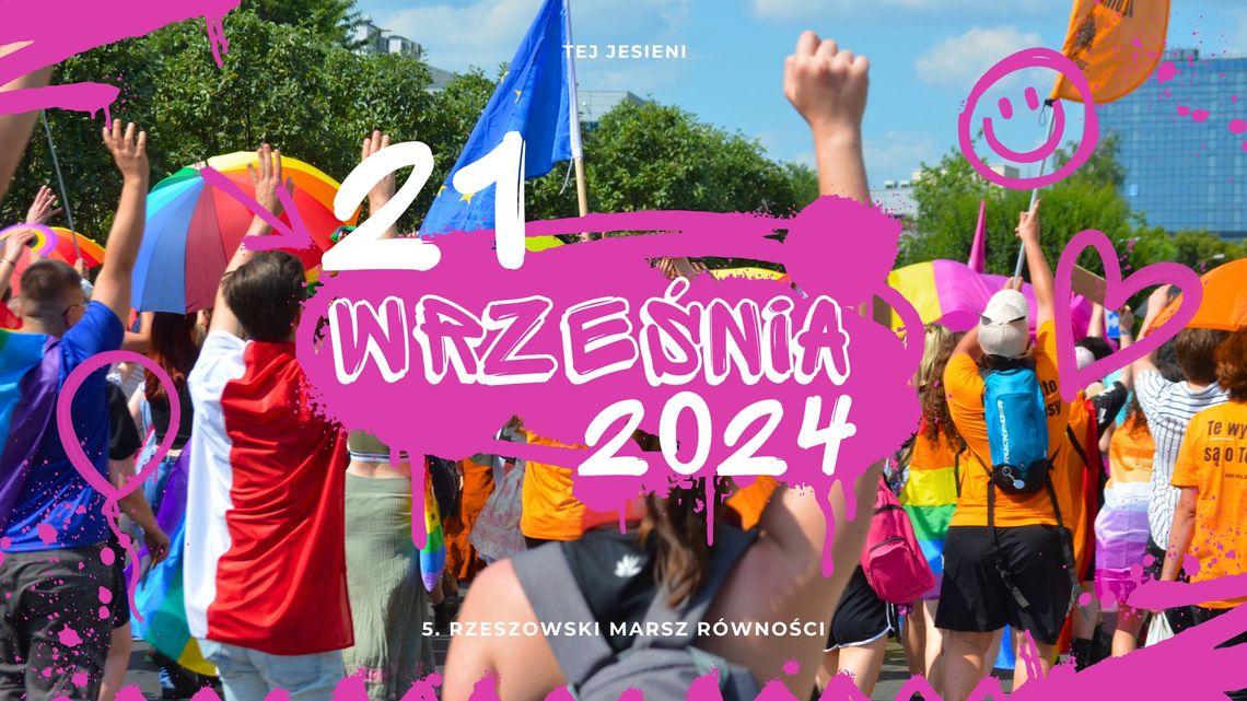 Rzeszowski Marsz Równości. Będą utrudnienia w ruchu [HARMONOGRAM] [TRASA]