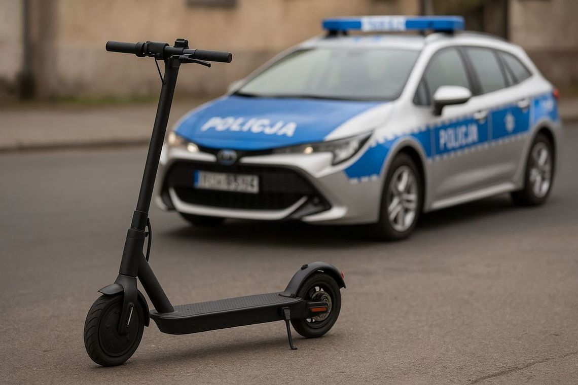 Ścigali się na hulajnogach. 11-latek został ranny w wyniku wypadku