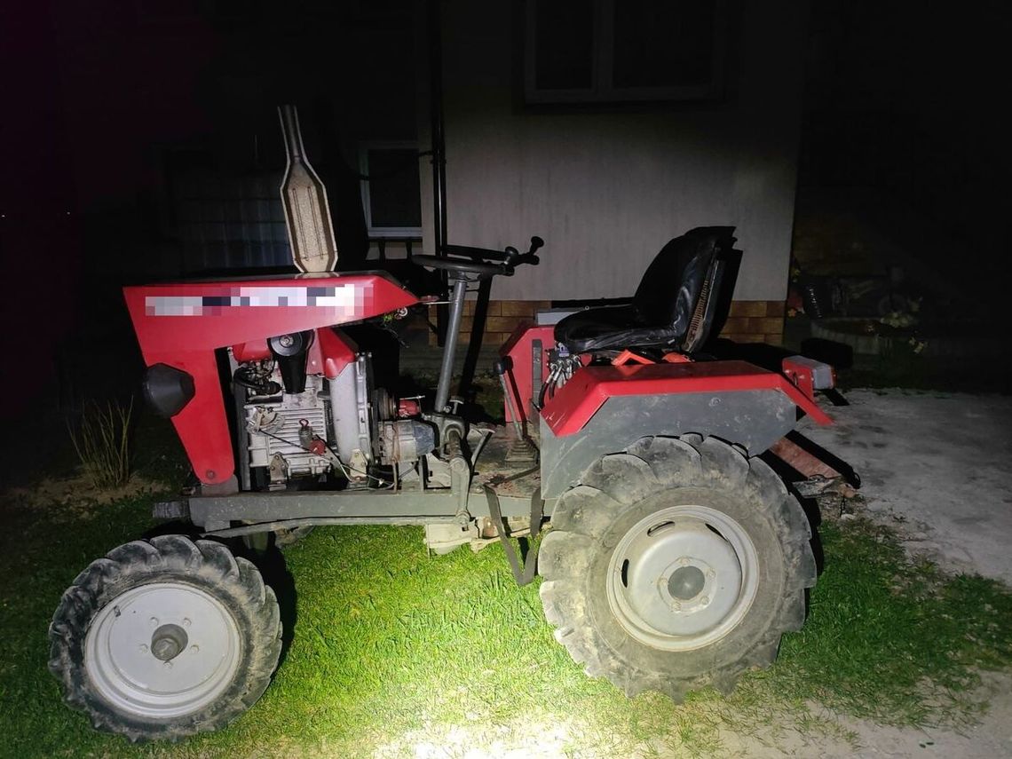 Slalomem „samoróbką” przez gminę. Miał 2,6 promila i zakaz prowadzenia pojazdów