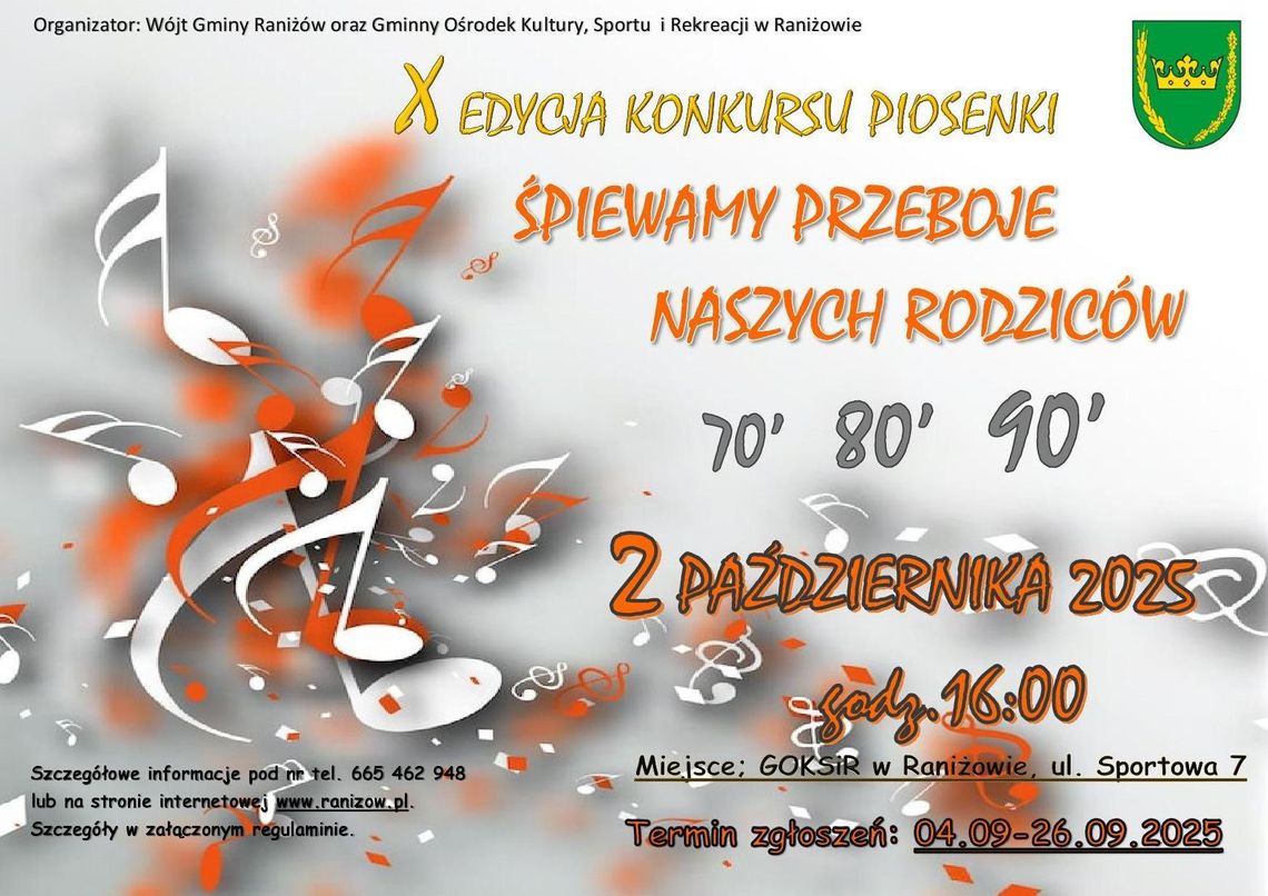 "Śpiewamy Przeboje Naszych Rodziców" w nowej odsłonie. Konkurs powraca w Raniżowie