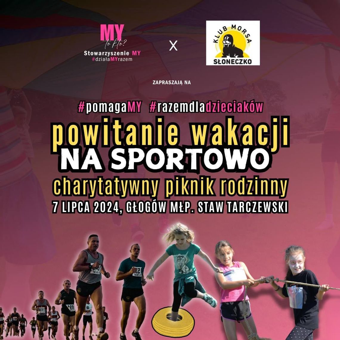 Sportowe przywitanie wakacji w Głogowie Małopolskim!