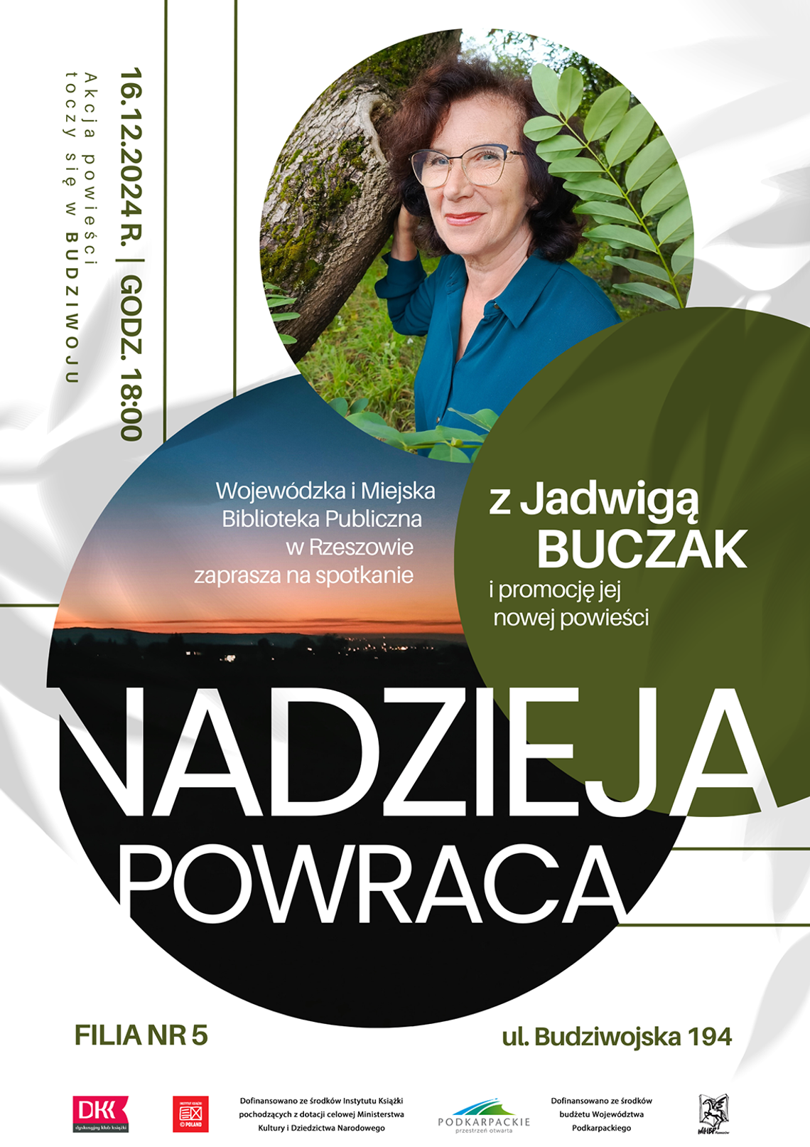 Spotkanie autorskie z Jadwigą Buczak w Rzeszowie