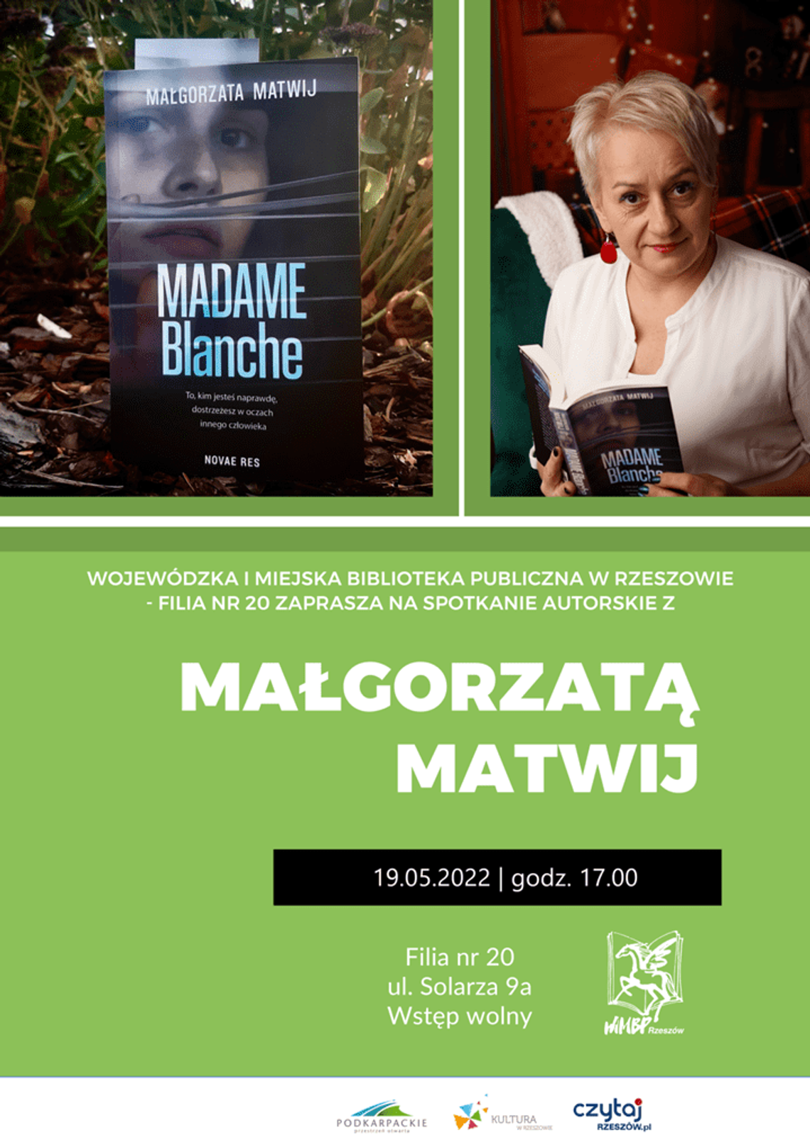 Spotkanie autorskie z Małgorzatą Matwij
