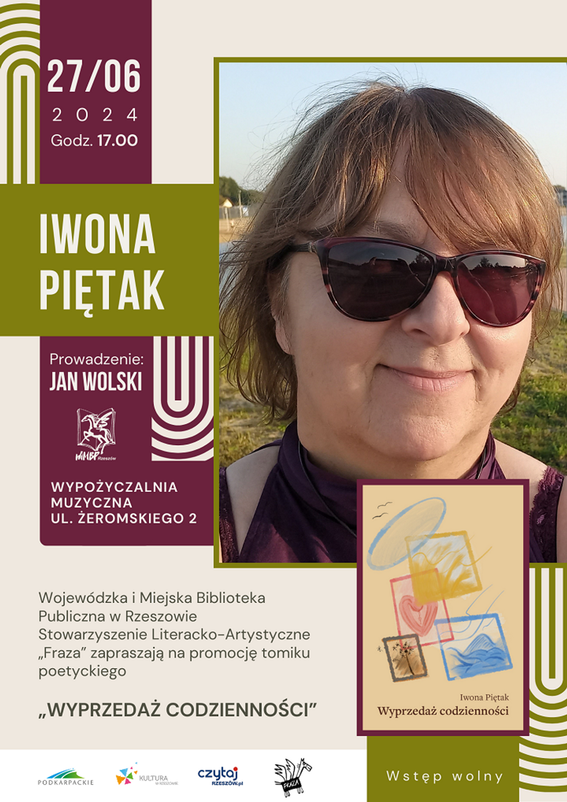 Spotkanie z dziennikarką Iwoną Piętak i promocja tomiku poetyckiego „Wyprzedaż codzienności”