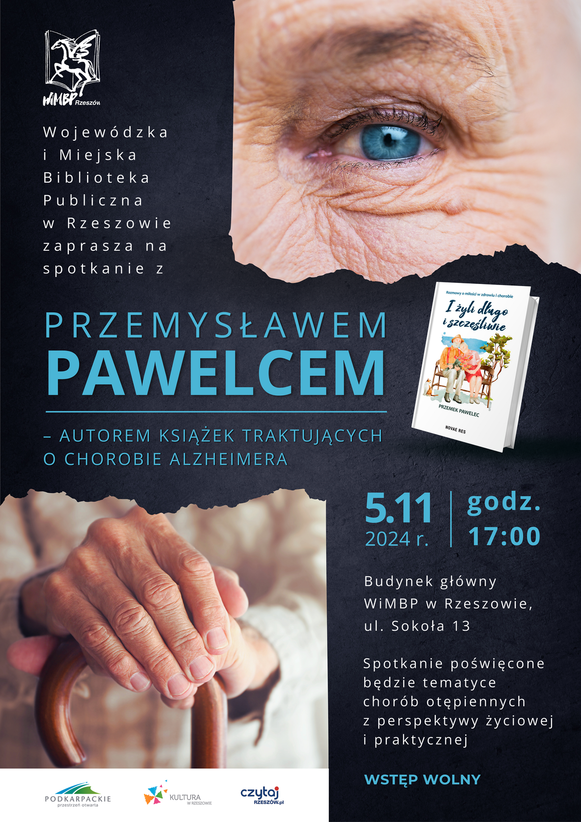 Spotkanie z Przemysławem Pawelcem – autorem książek traktujących o chorobie Alzheimera