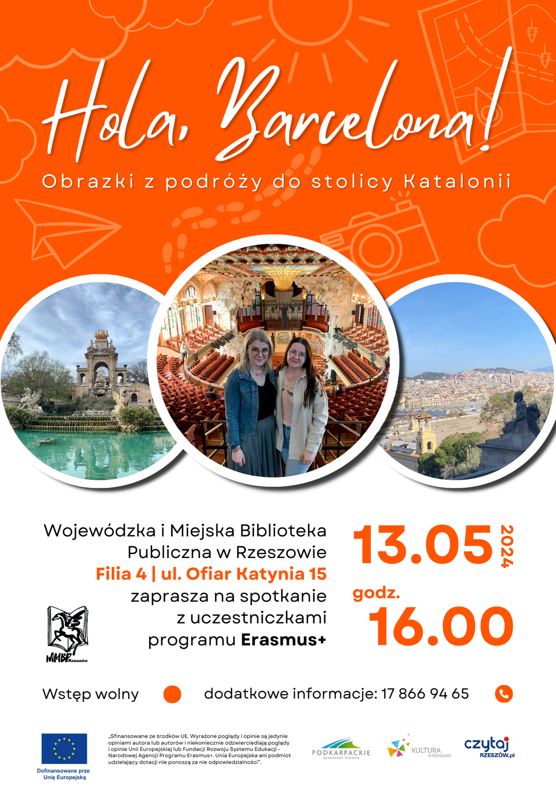 Spotkanie z uczestniczkami programu Erasmus+. "Hola, Barcelona!"