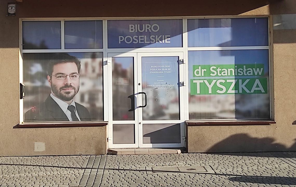 Stanisław Tyszka i jego biuro poselskie. Czy wiesz gdzie się znajduje?