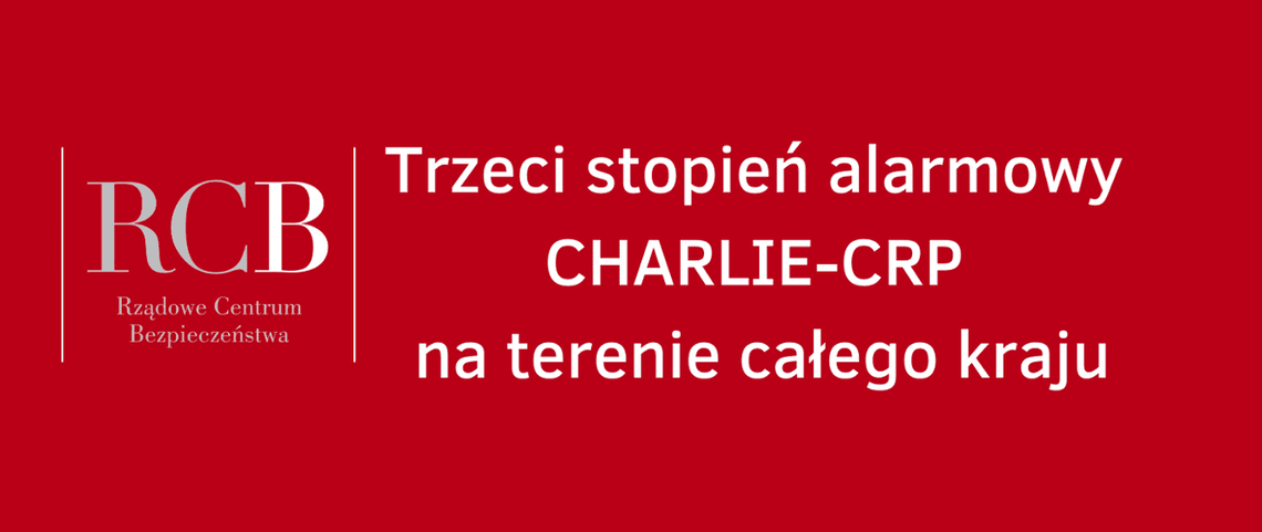 Stopnie alarmowe CRP na terenie kraju, a zamykanie urzędów?