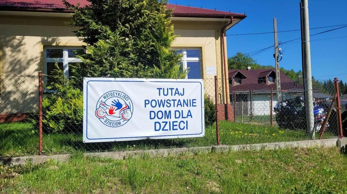 Stowarzyszenie Motocykliści Dzieciom tworzy Dom dla Dzieci w Laskówce. Ty również możesz być tego udziałem