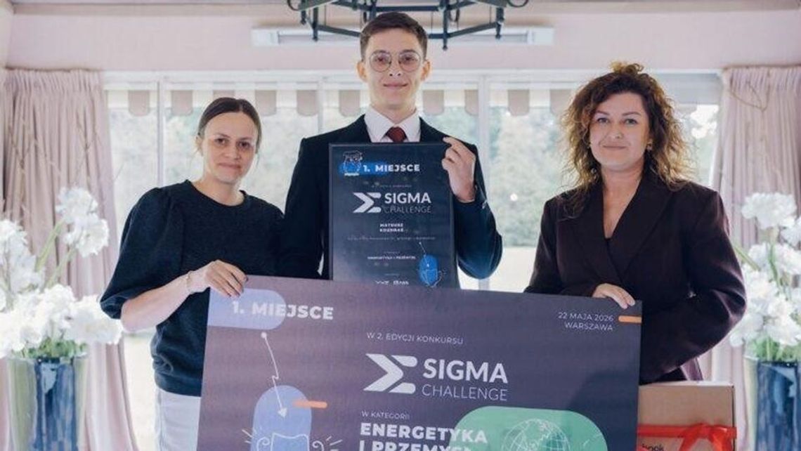 Student Politechniki Rzeszowskiej triumfuje w ogólnopolskim konkursie Sigma Challenge Student Politechniki Rzeszowskiej triumfuje w ogólnopolskim konkursie Sigma Challenge