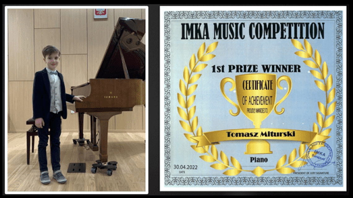 Sukces ucznia głogowskiej szkoły muzycznej