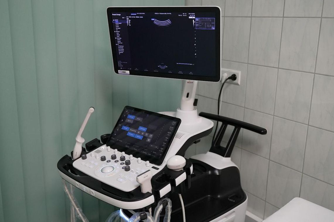 Nowy aparat do USG na oddziale Ginekologiczno-Położniczym Szpitala Miejskiego