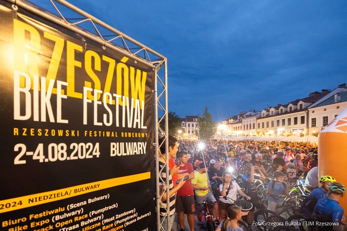 Tak było na rozpoczęciu Rzeszów BIKE Festival [FOTO]